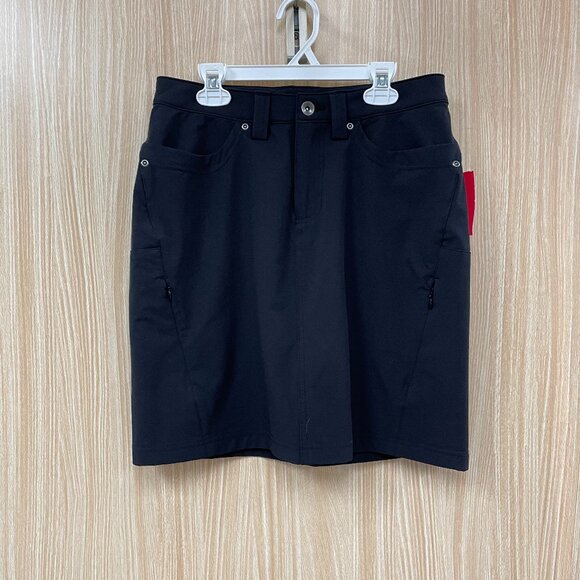 Duluth Trading Co Black Skirt - Picture 1 of 6